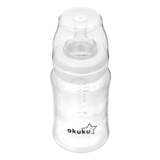 Akuku koolikutevastane lutipudel 240ml